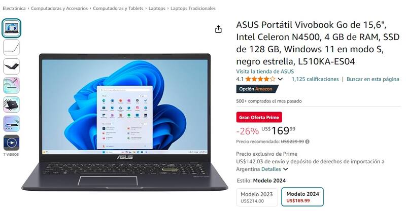 Se podrán conseguir notebooks por menos de u$s 200