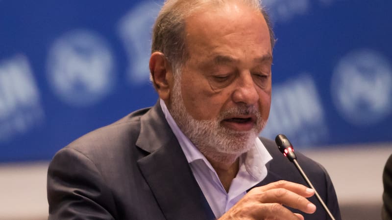Carlos Slim es considerado el mexicano más rico del mundo. Foto: Archivo.