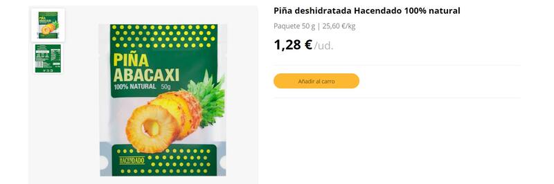 Por menos de 2 euros, en Mercadona se encuentra este artículo, ideal para disfrutar en cualquier momento del día. (Foto: mercadona.es)