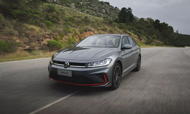 Volkswagen Vento GLI, una versión renovada del sedán deportivo.