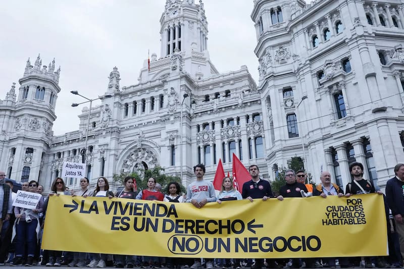 El Sindicato de Inquilinas de Madrid llama a movilizarse este sábado 23 de noviembre (Fuente: EFE)