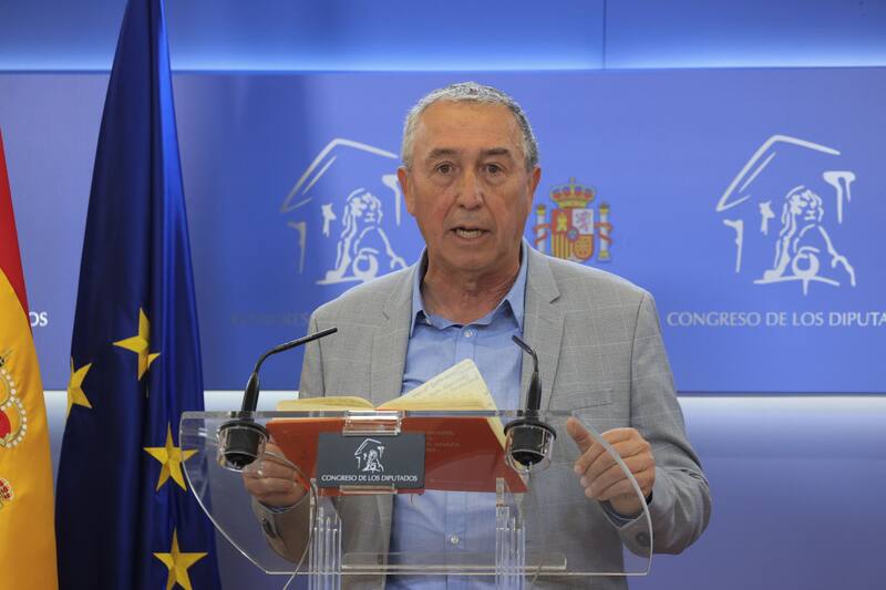 El síndic de Compromís, Joan Baldoví. (Fuente: archivo)