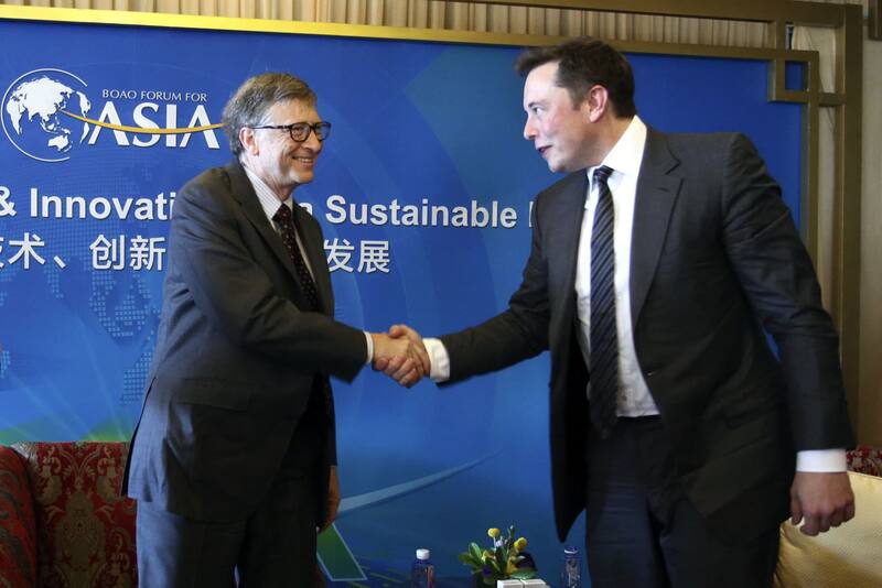 Bill Gates y Elon Musk han tenido visiones opuestas en diferentes temas (Fuente: Archivo)