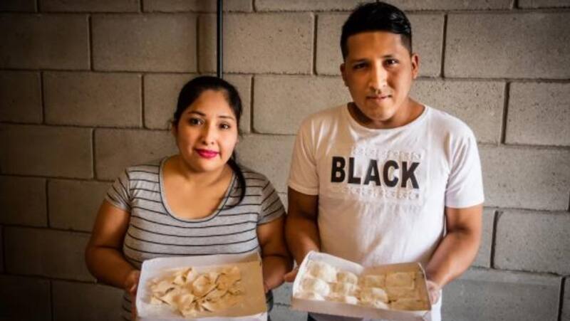 Comerciantes del barrio.