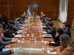 Massa se reunió por primera vez con su Gabinete: quiénes estuvieron y quiénes faltaron