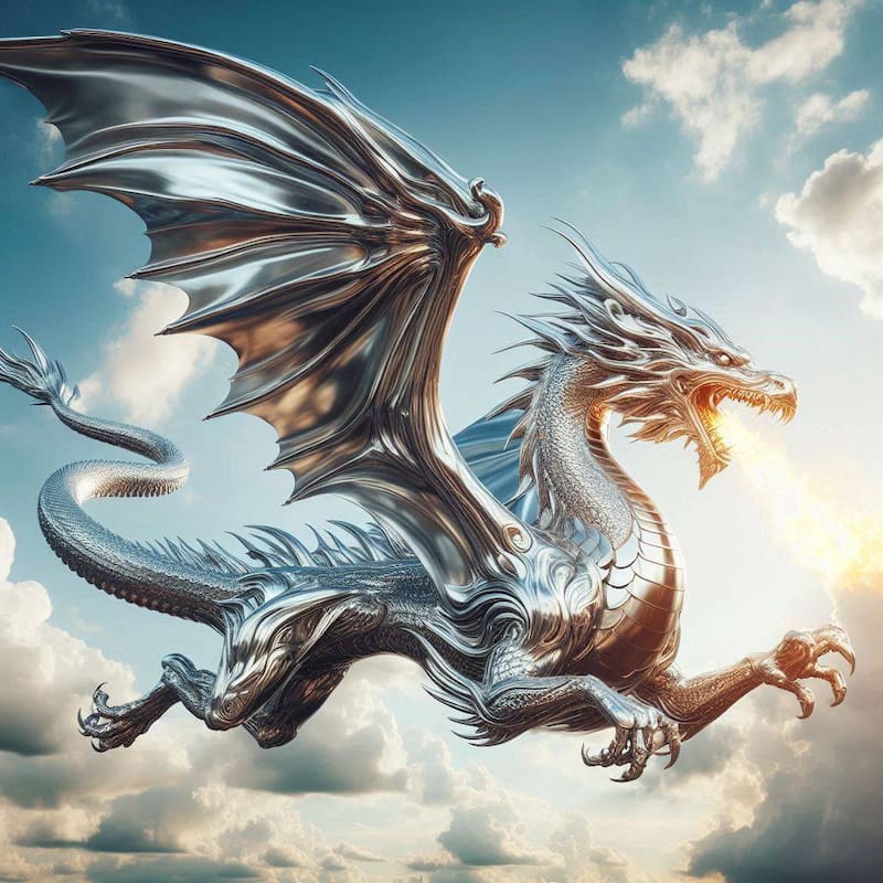 Año del Dragón. Fuente: Bing AI.