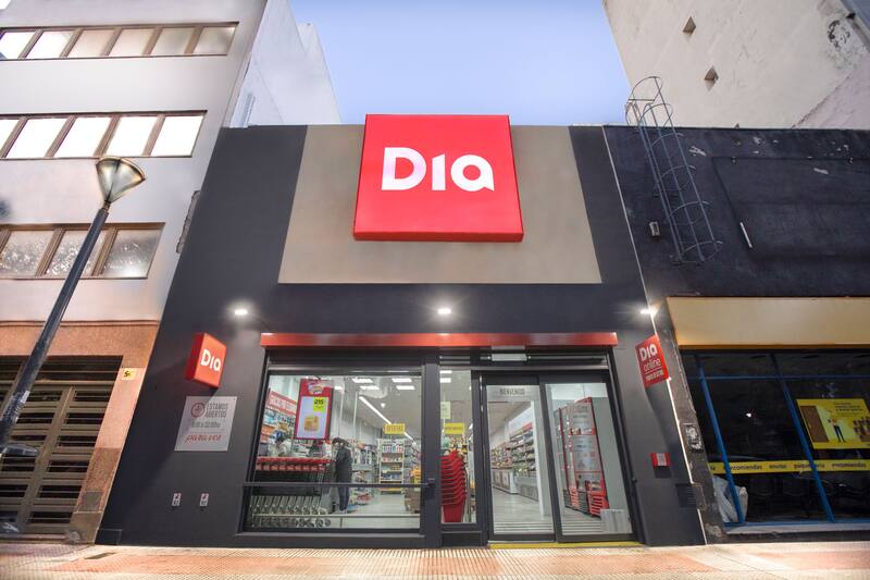 DIA prevé abrir más de 100 supermercados en la Argentina durante 2023.