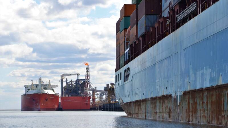 La marina mercante e clave en el comercio exterior argentino