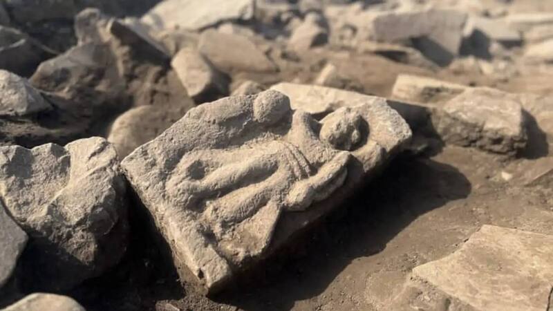 Detalle de la escultura de la diosa romana de la Victoria. Fuente: National Geographic.