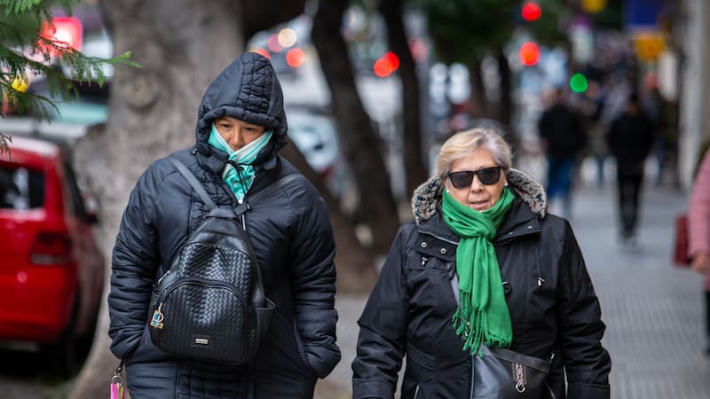 Según el SMN, dichas temperaturas a lo largo de la semana oscilarán entre 5 y 7 grados.