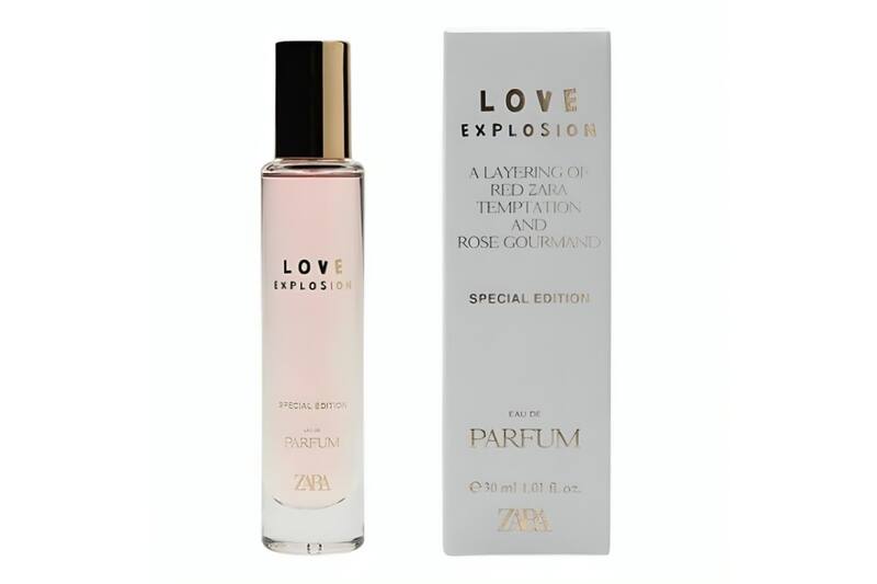 Love Explotion es uno de los perfumes más amados de Zara (Fuente: Zara)