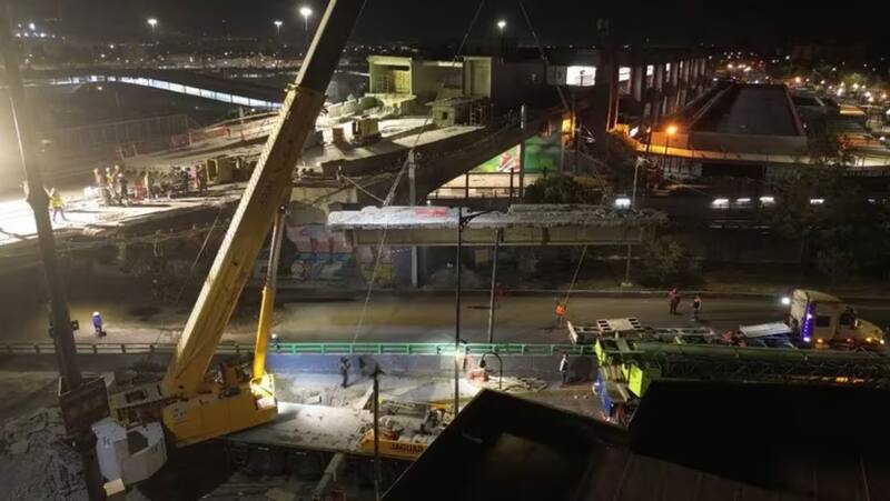 El Gobierno de la Ciudad de México lleva a cabo distintas obras de renivelación en la terminal Pantitlán. Fuente: SOBSE