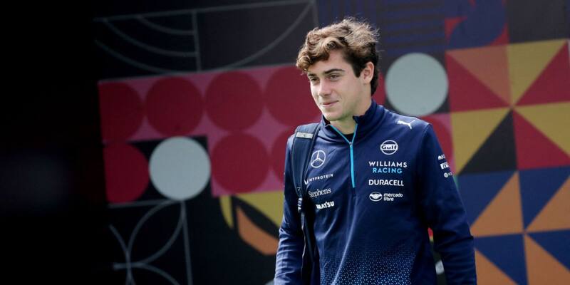 Franco Colapinto, el nuevo piloto sensación de la Fórmula 1.