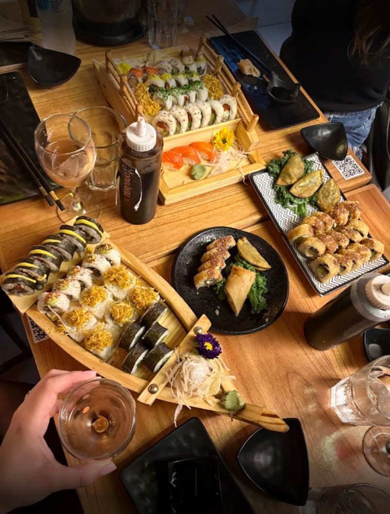 Otaku Sushi recibe cerca de 10.000 comensales al mes -un consumo aproximado de 350.000 piezas-.