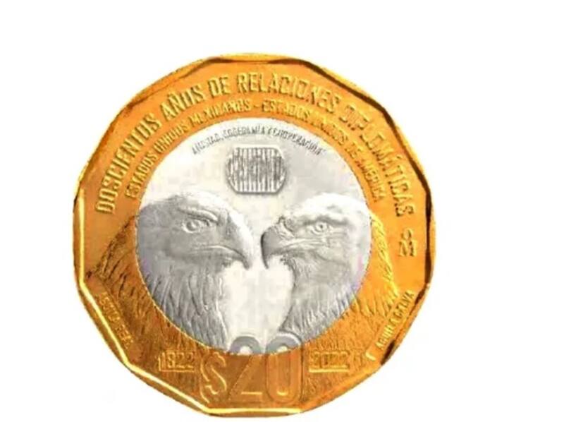 Características como errores de impresión y emisiones limitadas incrementan el valor de las monedas en el coleccionismo. Fuente: mercadolibre.com.mx.