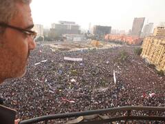 Masiva protesta en Egipto para derrocar a Mubarak