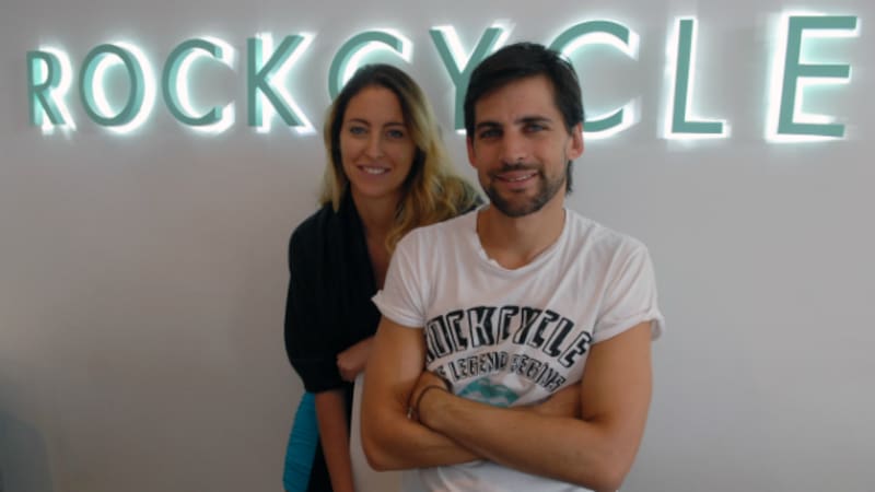 Valentina Sielecki y Alan Brown, de Rockcycle.