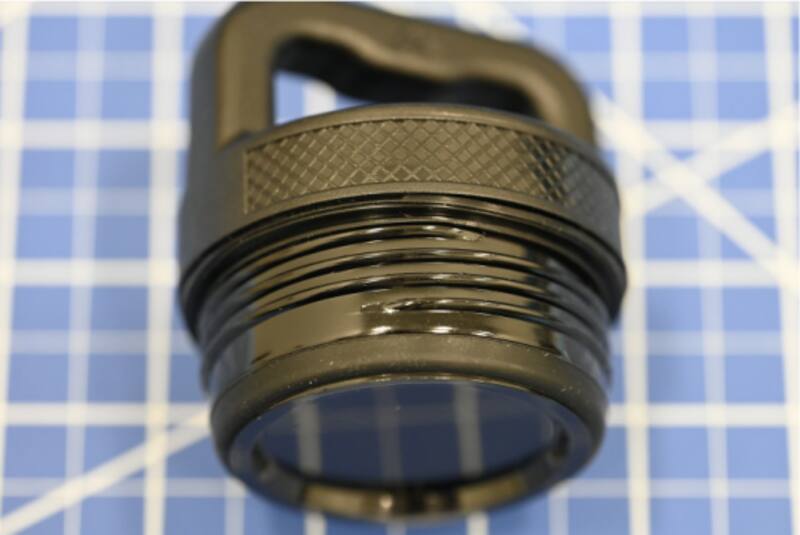 La tapa de la botella retirada. Fuente: CPSC.