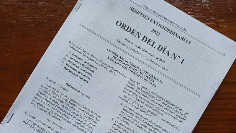 La ley bases deroga la moratoria previsional.