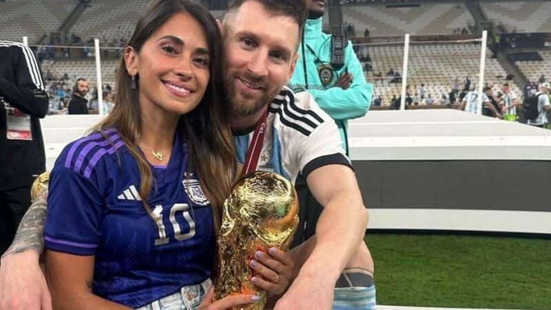 La familia Messi festejó por partida doble la Copa del Mundo