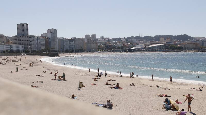 Playas de A Coruña, Galicia. Fuente: Pixabay