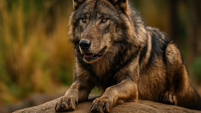 Terror en el reino animal: el lobo más temido de todos renació luego de 10.000 años de extinción.