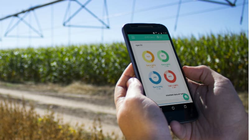 La empresa, radicada en la provincia de Córdoba, provee una plataforma que recomienda el riego óptimo para cada cultivo