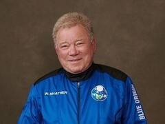 William Shatner, el Capitán Kirk de Star Trek, viajó hoy al espacio real a los 90 años