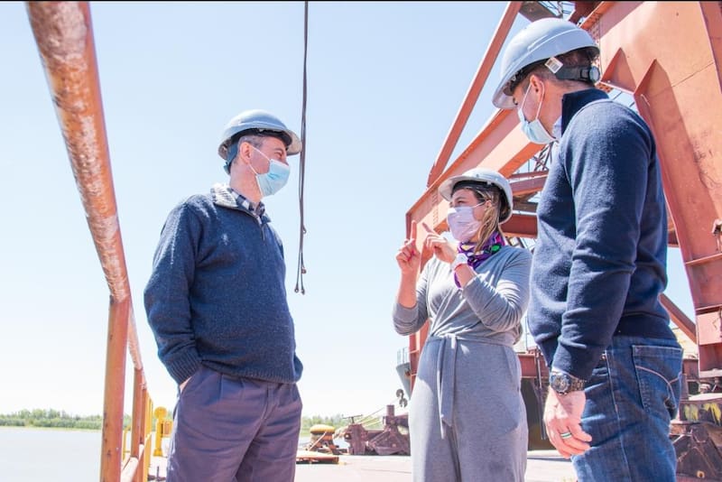 Recorrida por el puerto de San Nicolás