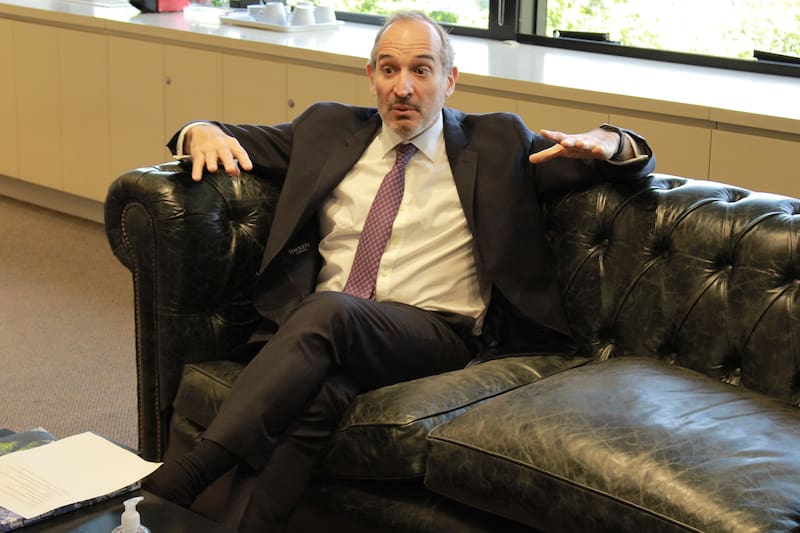 Martín Pérez del Solay lidera la operación mundial de Allkem. (Fotos: Gustavo Fernández)