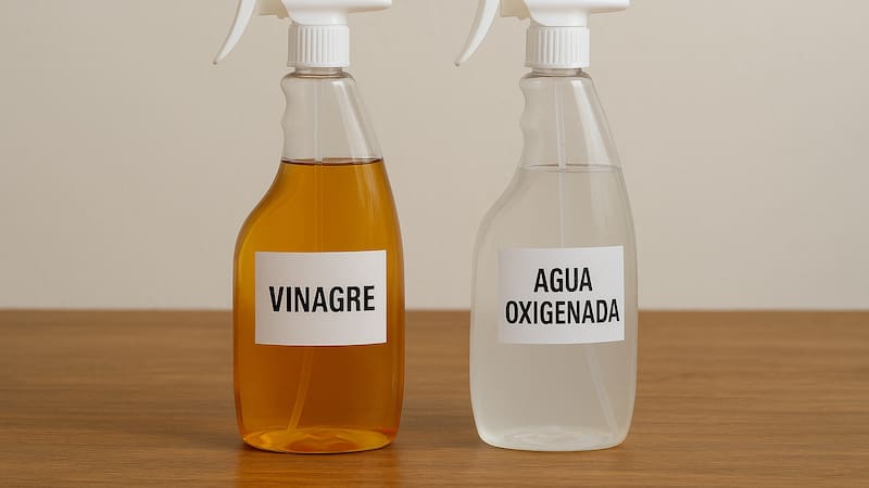 Mezclar agua oxigenada con vinagre: por qué aconsejan usar esta mezcla milagrosa y para qué sirve.
