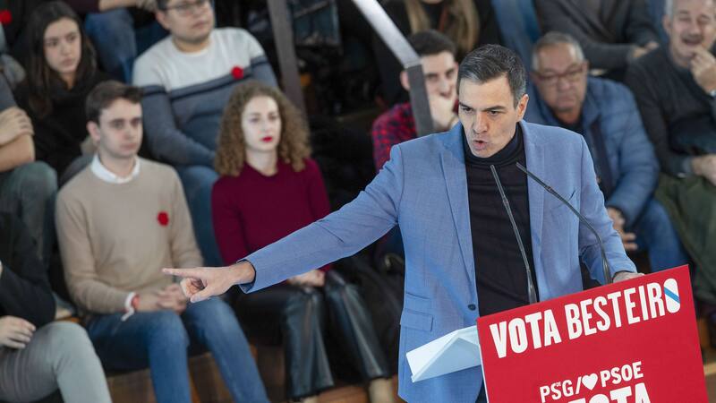 Pedro Sánchez asegura que si Feijóo no dependiera de Vox habría aprobado la amnistía.