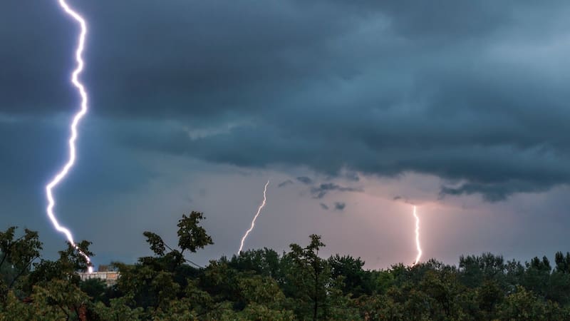 Se avecinan precipitaciones fuertes en gran parte del país este fin de semana.