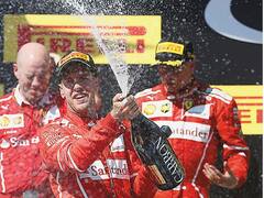 El "champagne" vuelve al podio de la Fórmula 1 en botellas de u$s 3000