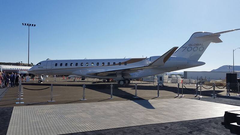 Con su Global 7000, Bombardier quiere ser el avión de lujo más codiciado