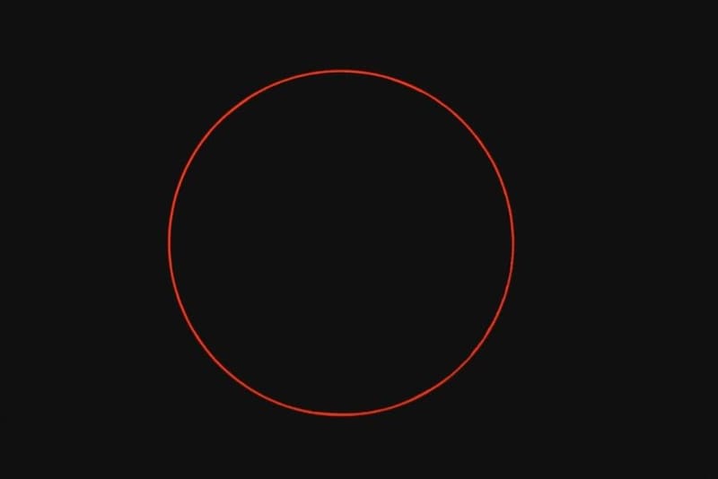 El eclipse solar anual se verá parecido a un anillo de fuego. (Vía: Nacho Llaver)