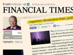 ¿Presagios de una crisis en Argentina?, se pregunta el Financial Times