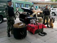 Encuentran bombas molotov a metros de la marcha anti G20