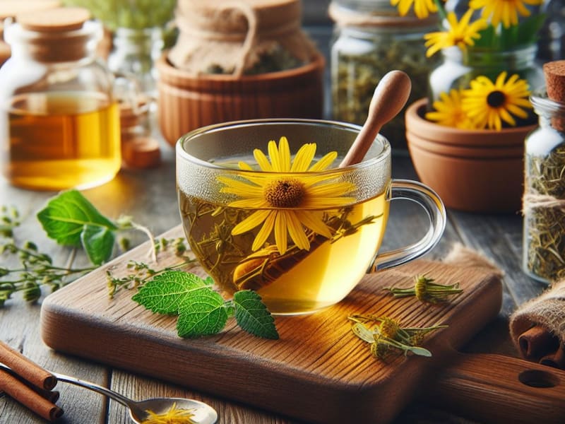 El té de árnica puede ser mortal si se consume en grandes cantidades. Foto: Bing.