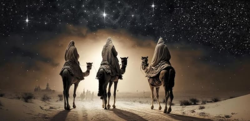 Los Reyes Magos son mencionados en el Evangelio de Mateo, pero sus nombres no aparecen en la Biblia.