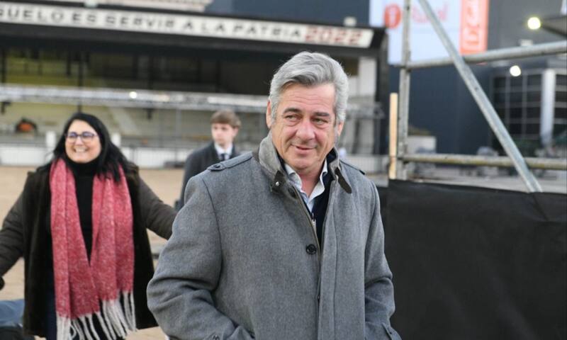 Nicolás Pino, presidente de la Sociedad Rural.