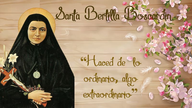 Santa María fue una monja dedicada al cuidado de los enfermos.