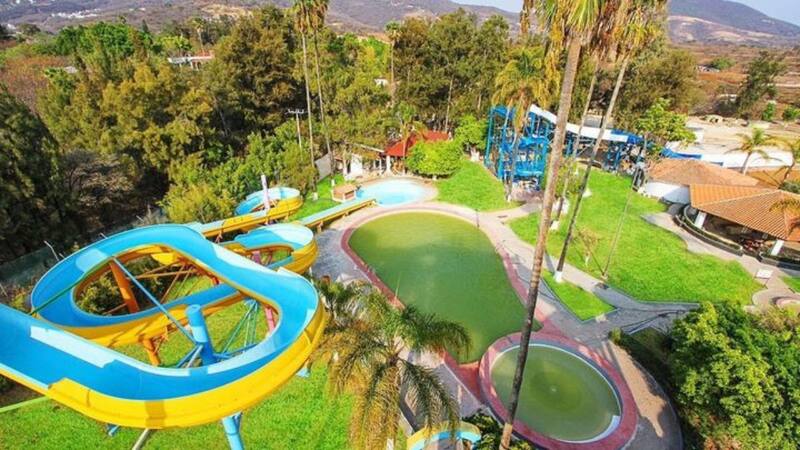 El Balneario Municipal de Tontico posee varios ojos de aguas termales. Foto: Archivo Cronista México.