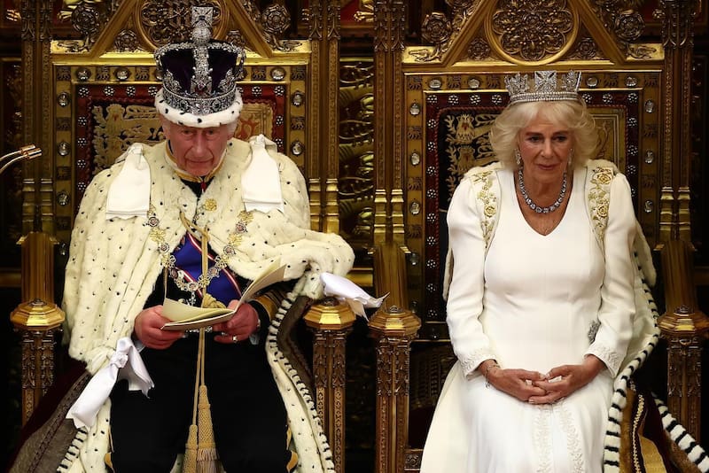 El rey Carlos III y la reina Camilla.