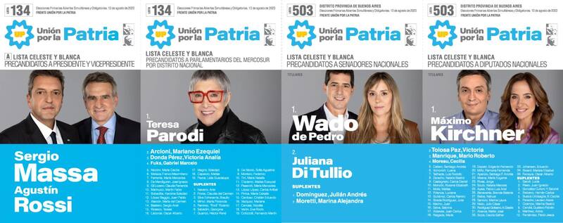 La boleta de UP en Buenos Aires: en el segundo tramo los precandidatos al Parlasur tras la baja de Baradel