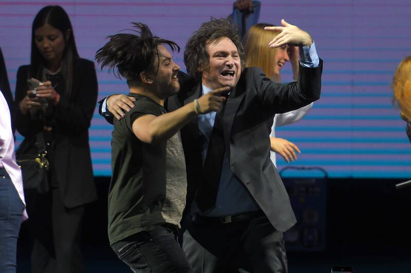 Ramiro Marra y Javier Milei