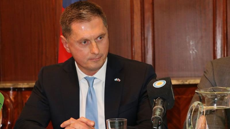 El embajador de Rusia en Argentina, Dmitry Feoktistov