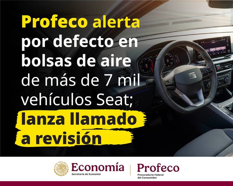 Profecos autos. Fuente: archivo.