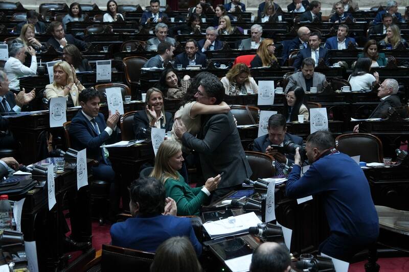 La sesión en Diputados del último miércoles