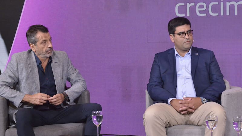 Aníbal Retibel, de Undici, y Marcelo Bresanovich, de Wyndham Hotels & Resorts